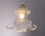 Vintage Flower Pendant in Clear Murano Glass, 1980s For Sale - Image 9 of 12