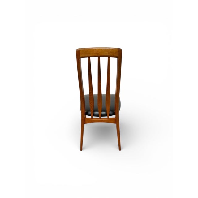 Mid-Century Danish Modern Koefoed "Eva" Teak Dining Chairs - Set of 6 For Sale - Image 9 of 10