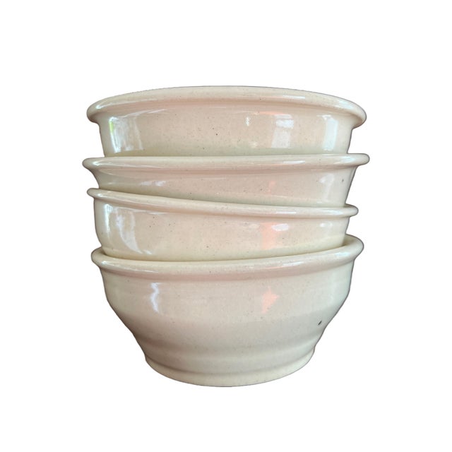 2010s Keraclay Studio Pottery Bowls - Set of 4 For Sale - Image 5 of 12