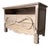 Vintage Hollywood Regency Hand-Carved Wood Rope & Tassel Commode For Sale