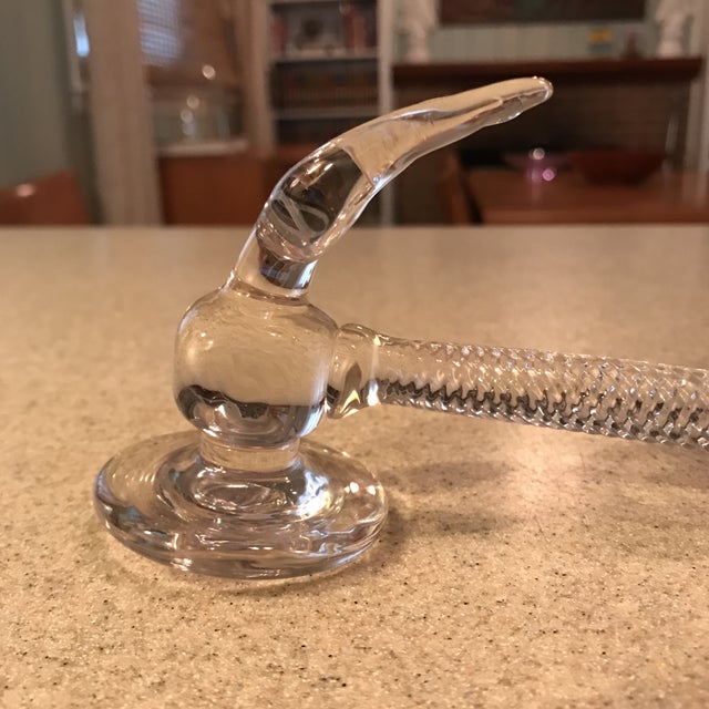 Hand Blown Art Glass Hammer Chairish