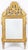 Louis XVI Wedding Mirror in Gilded and Carved Wood, 1780 For Sale - Image 3 of 13