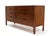 Mid Century Modern John Stuart Book Matched Walnut 8 Drawer Double Dresser