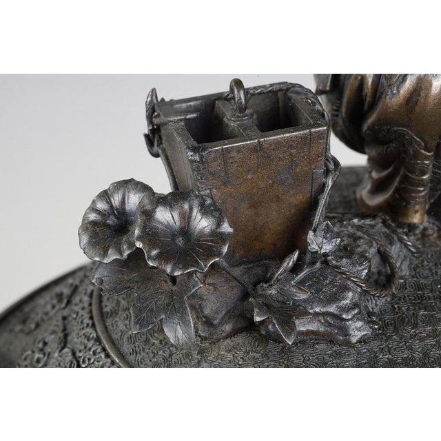 Large Perfume Burner or Koro by Oshima Joun, 1870s For Sale - Image 18 of 18