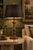 Vintage Neoclassical Acanthus Table Lamp With Black and Gold-Lined Shade For Sale - Image 4 of 8