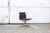 Armchair with aluminum structure, seat and back back. EA 108 model. By Charles & Ray Eames designer, manufacturer Herman...