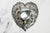 Repoussé Pierced Jewelry Tray Antique Gorham Sterling Silver Heart Catchall Dish Luxury Home Decor For Sale - Image 11 of 13