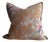 French Linen Accent Cover– Pompadour Havane 20 For Sale