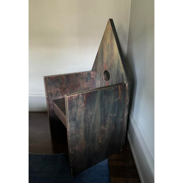 1986 Vescovina Chair by Lanfranco Benvenuti for Meccani Design For Sale In Minneapolis - Image 6 of 6