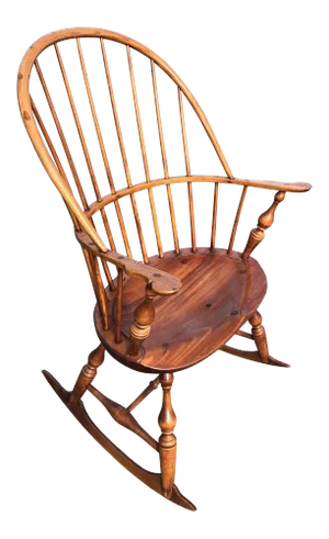 Classic Windsor Style Rocking Chair