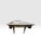 White Vintage Italian Neoclassical Etched Marble and Gilt Brass Low Coffee Table For Sale - Image 8 of 17