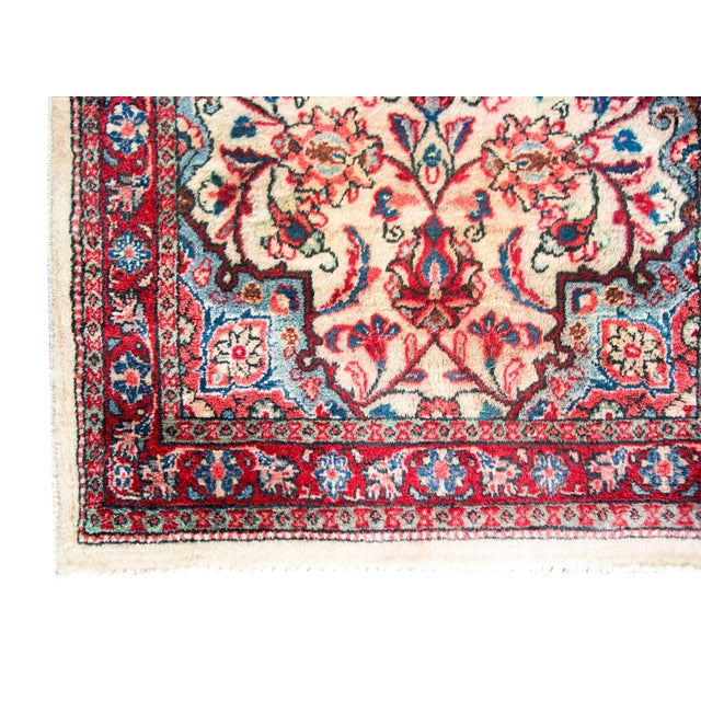 Mid-20th Century Persian Tabriz Runner For Sale - Image 4 of 16
