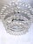 1950s Mid-Century Modern Chandelier With Upside Layered Crystal For Sale - Image 5 of 6