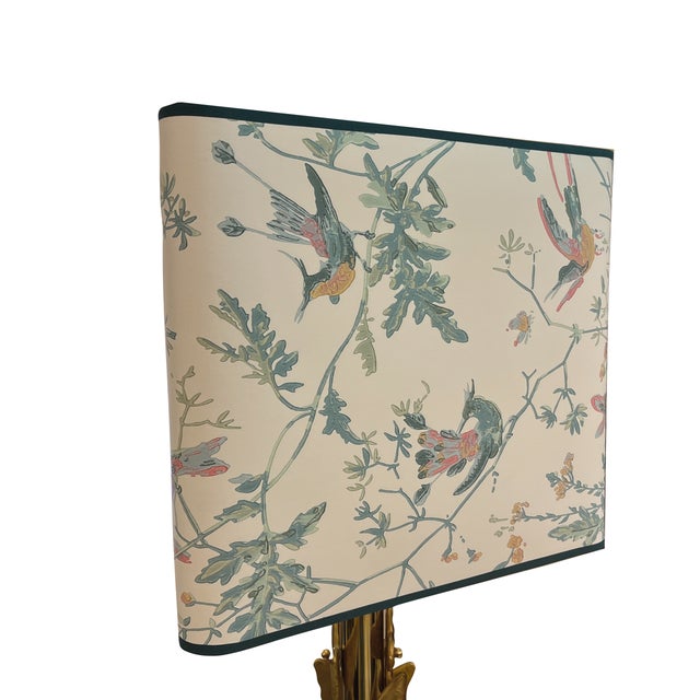 1970s Golden Murano Butterfly Table Lamps, 1970s, Set of 2 For Sale - Image 5 of 7