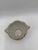 French Porcelain Cachepot With Hand-Painted Puce Floral and Gilt Rim For Sale - Image 4 of 6