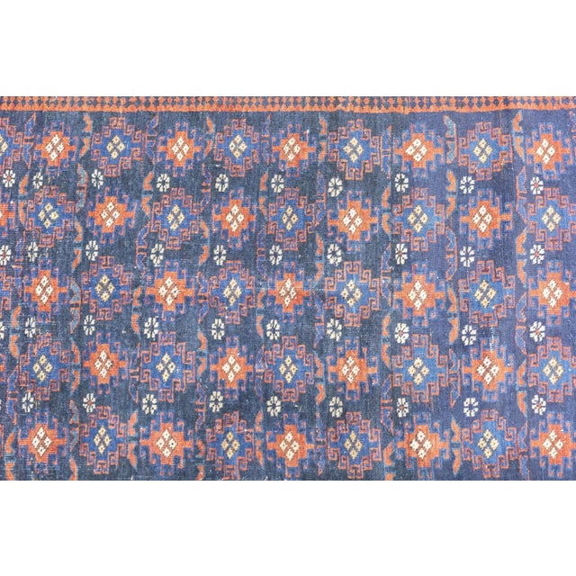 Antique Kuba Rug 4'1'' x 5'9'' For Sale In New York - Image 6 of 12