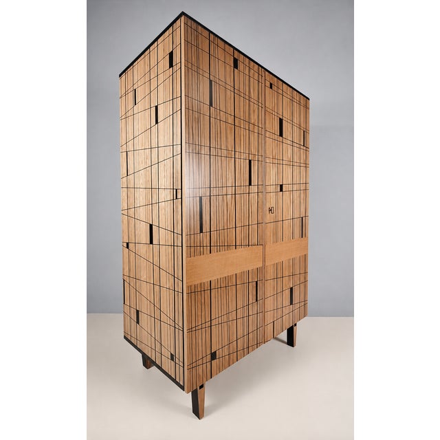 Vintage Wardrobe by Francisek Mezulanik, 1970s For Sale - Image 4 of 14
