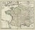 Large Antique Map of Gaul Under Roman Rule, 1760 For Sale - Image 3 of 5