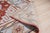 8x10 Talia Traditional Red Rust Bold Star Geometric Hand Knotted Wool Carpet Rug For Sale - Image 9 of 10