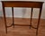 1930s English Regency Satinwood Floral Hand Painted Console Table For Sale - Image 13 of 15