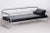 Bauhaus Sofa in Black Leather & Chrome Slezak attributed to Robert Slezak, 1930s For Sale - Image 6 of 7