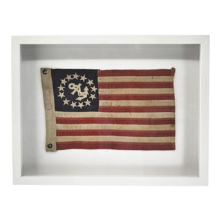 Yacht Boat Flag, Framed For Sale