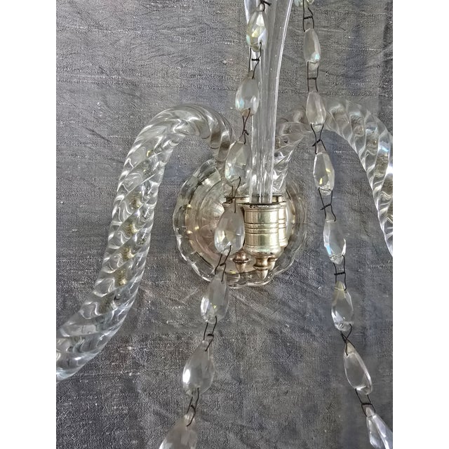 Antique Baccarat Style Sconces - Set of 4 For Sale In Boston - Image 6 of 12