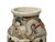 Vintage Asian Satusma Ceramic Handpainted Samurai Relief Dragon Motif Vase For Sale - Image 12 of 18