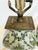 Mid 20th Century Chinoiserie Hand Painted Green Floral Vintage Lamps – A Pair For Sale - Image 10 of 10