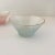 American Vintage 1960s Blendo Frosted Pastel Glass Serving Bowls - Set of 4 For Sale - Image 3 of 10