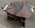 A beautiful vintage Cipollino marble coffee table from the 1970s. Its gently curved top rests on a wide central pedestal,...