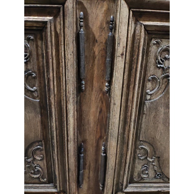 Late 18th Century French Provincial Oak Enfilade For Sale - Image 12 of 15