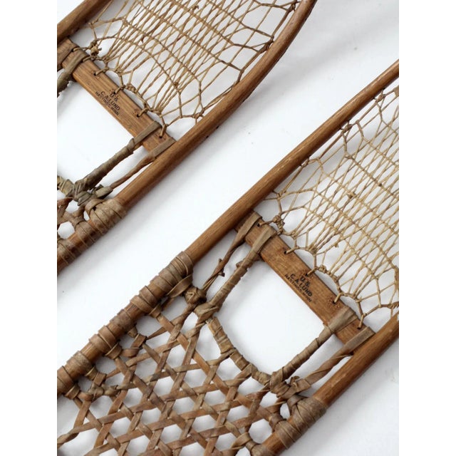 Vintage Ca Lund Snowshoes For Sale - Image 12 of 13