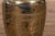 Black Lacquer and Gold Leaf Underlay Chinese Altar Vase with Scalloped Top For Sale - Image 10 of 13