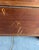 Wood Georgian-Style 5-Drawer Chest With Oval Bail Pulls & Bracket Feet For Sale - Image 7 of 8