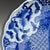 19th Century Antique Late Edo Japanese Arita Fluted Porcelain Charger, 1850 For Sale - Image 5 of 8