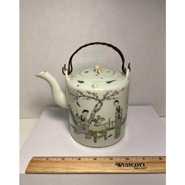 1919 Antique Chinese Porcelain Teapot by Fan TzeNan For Sale - Image 11 of 12