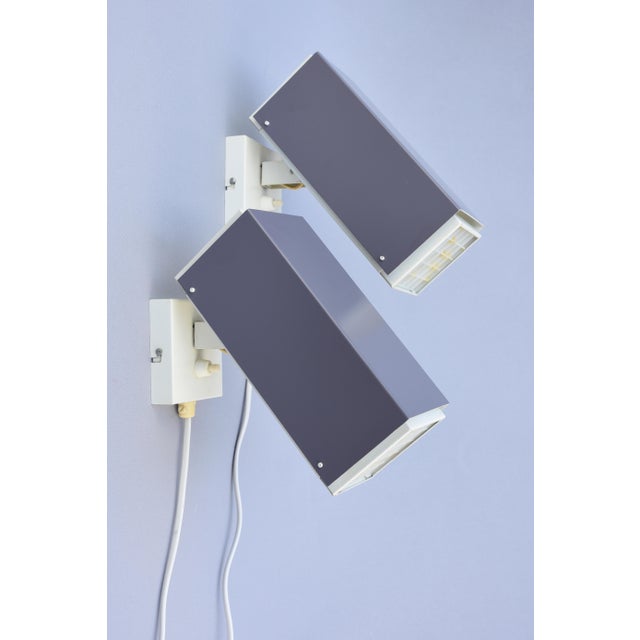 Wall Lamps by Preben Dahl for H.F. Belysning, Denmark, 1960s, Set of 2 For Sale - Image 15 of 15