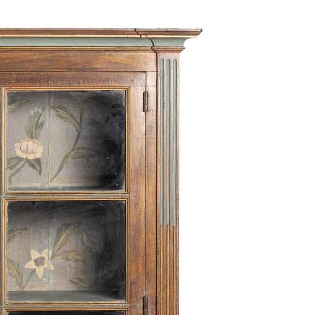 Display Cabinet in Wood and Glass For Sale - Image 4 of 6