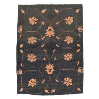 Vintage Persian Tribal Gabbeh Rug-5′6″ × 7′5″ For Sale