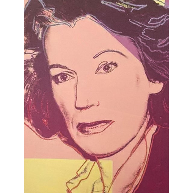 Mid-Century Modern After Andy Warhol, Milred Scheel, 1980s, Lithograph For Sale - Image 3 of 9