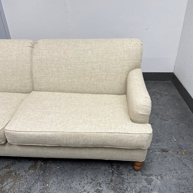 Tan Patricia Edwards Gemini Sofa For Sale - Image 8 of 12