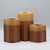 Karl & Ursula Scheid for Rosenthal Studio-Line “Pillowcase” Vase Trio, Germany, c. 1980s A complete graduated trio of...