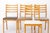 Mid-Century Modern German Beech Dining Chairs, 1970s, Set of 4 For Sale - Image 4 of 11