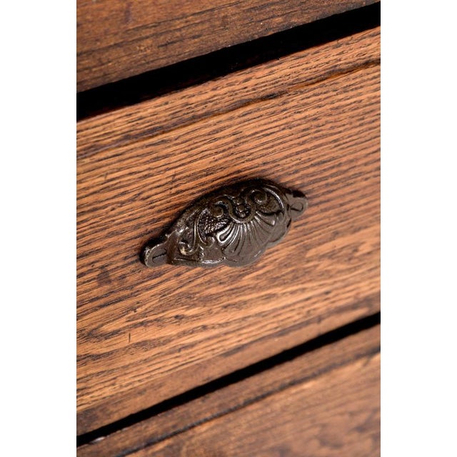 French Oak Haberdashery Shop Counter For Sale - Image 12 of 13