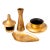 Sascha Brastoff "More Gold" Collectors Set For Sale