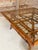 A monumental and expertly restored mid-20th-century Brighton Pavilion-style square coffee table, commanding a...