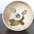Antique Italian Art Deco Hammered Brass Desk Lamp With Spiral Motif, C. 1930s For Sale - Image 9 of 10