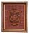 Early 20th Century Carved Fruitwood Canadian Coat of Arms Wall Plaque For Sale