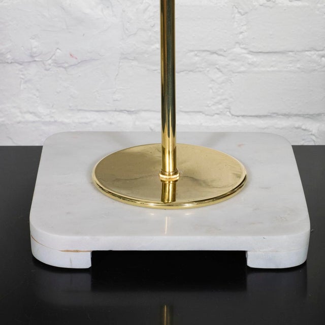 Mid-Century Modern Pair of articulated Stilnovo style table lamps For Sale - Image 3 of 11